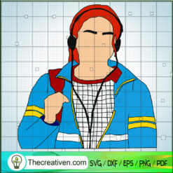 Max Mayfield SVG, Strang Things SVG, Characters SVG