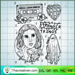 Robin Buckley SVG, Stranger Things SVG, Characters SVG