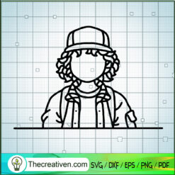Dustin Henderson SVG, Best Friends Character SVG, Stranger Things SVG