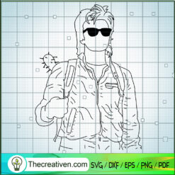 Billy Hargrove SVG, Kill Monster SVG, Stranger Things SVG