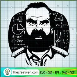 Jim Hopper Thinking SVG, Stranger Things SVG, Characters SVG