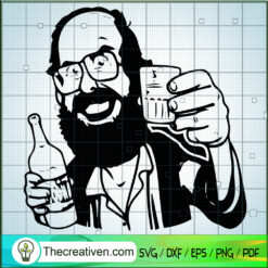 Murray Bauman Drinking SVG, Stranger Things SVG, Funny SVG