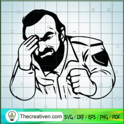 Jim Hopper Disappointed SVG, Stranger Things SVG, Characters SVG
