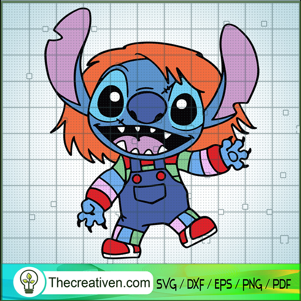 Chucky Stitch SVG, Horror Stitch SVG, Halloween SVG 1 Chucky Stitch SVG, Horror Stitch SVG, Halloween SVG