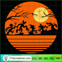 Halloween Trick Treating SVG Cut File for Cricut & Silhouette