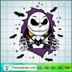 Jack Is Coming SVG, Jack Skellington SVG, Halloween SVG