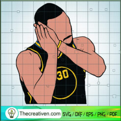 Stephen Curry Says Good Night SVG, Night Night SVG, Curry SVG