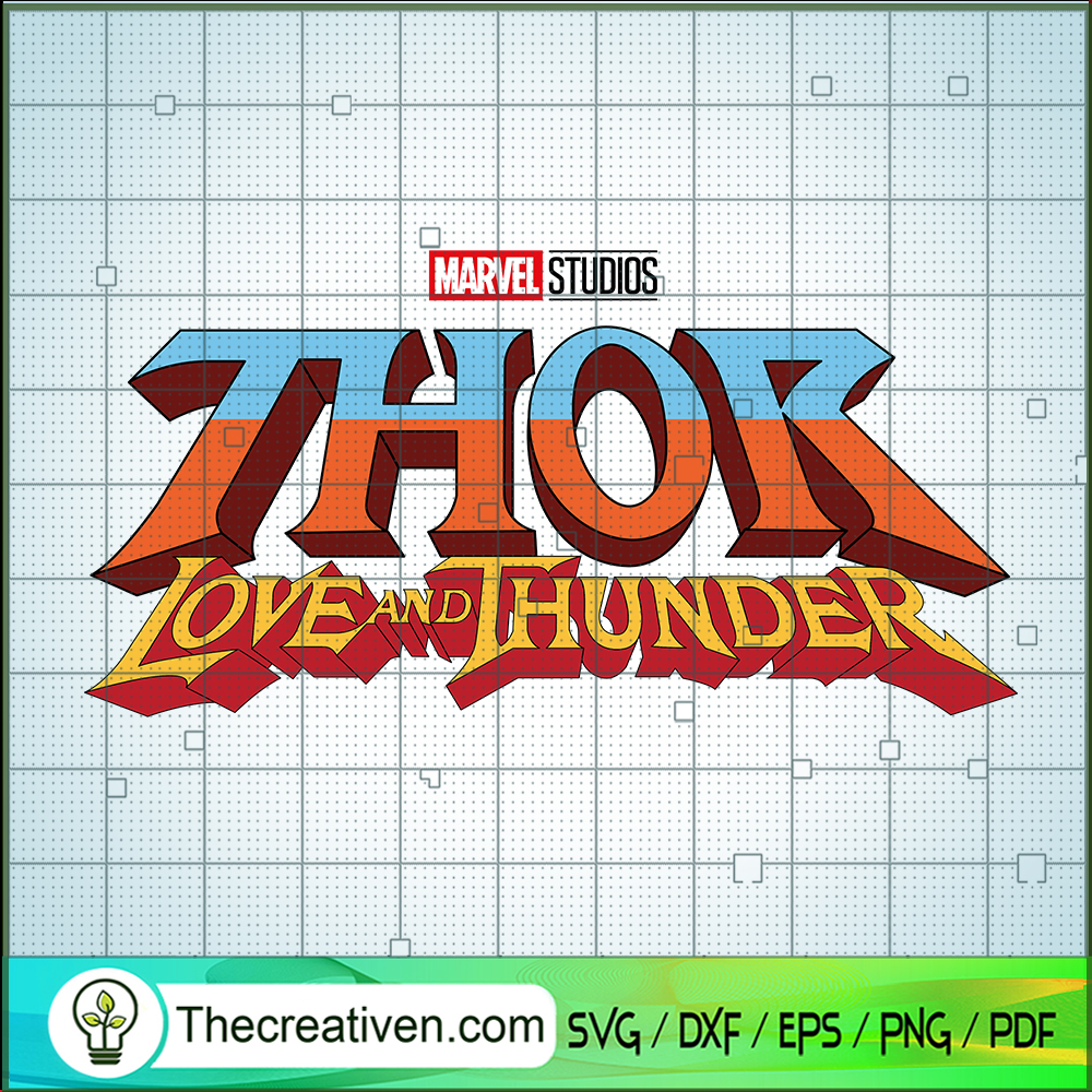 Thor Love And Thunder Logo SVG, Marvel Studios SVG, Thor Movie SVG 1 Thor Love And Thunder Logo SVG, Marvel Studios SVG, Thor Movie SVG