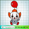 Baby Clown IT SVG, Horror Characters SVG, Happy Halloween SVG