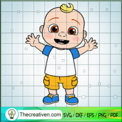 Cute Cocomelon SVG, CoComelon Kids SVG, Cartoon SVG