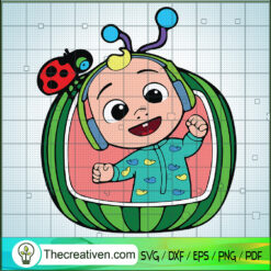 JJ Cocomelon SVG, CoComelon Kids SVG, Cartoon SVG