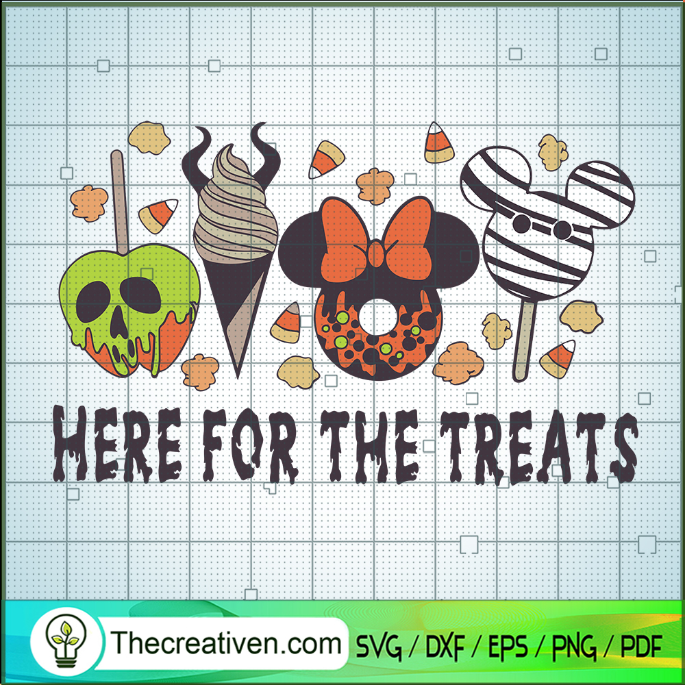 Here For The Treats SVG, Funny Disney Halloween SVG, Walt Disney SVG 1 Here For The Treats SVG, Funny Disney Halloween SVG, Walt Disney SVG