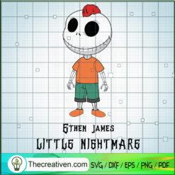 Ethen James Little Nightmare SVG Cut File for Cricut & Silhouette