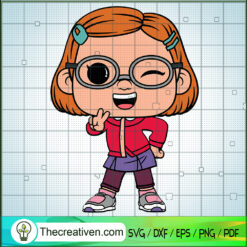 Chibi Meilin Funko SVG, Funko Pop SVG, Turning Red SVG