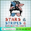 Messy Bun Stars Stripes And Reproductive Rights copy