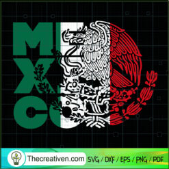 Mexico SVG, Mexico Flag SVG, Mexico Dragon SVG