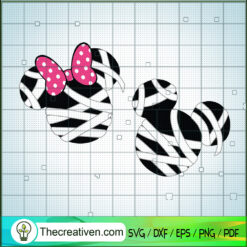 Mickey And Minnie Mummy SVG Cut File for Cricut & Silhouette