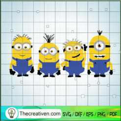 Minions Despicable Me SVG, Minions SVG, The Rise Of Gru SVG