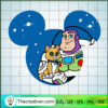 Mouse Head Buzz Lightyear SVG, Disney Toy Story SVG, Mickey Head SVG