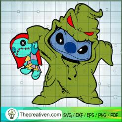 Oogie Boogie Stitch SVG Cut File for Cricut & Silhouette