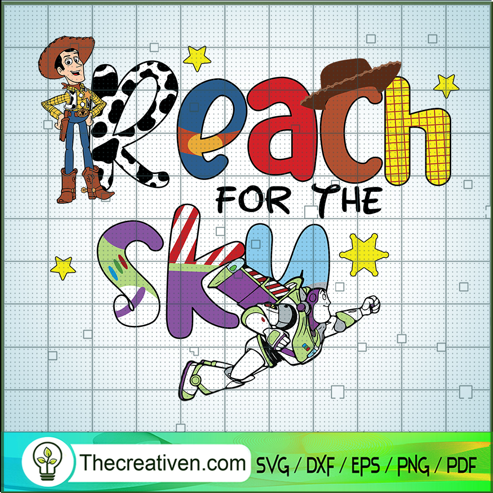 Reach For The Sky SVG, Toy Story SVG, Buzz Lightyear And Woody SVG 1 Reach For The Sky SVG, Toy Story SVG, Buzz Lightyear And Woody SVG