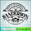 Bed And Breakfast Sanderson SVG, Hocus Pocus SVG, Halloween SVG 3 Sanderson Bed and Breakfast copy