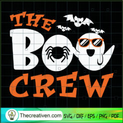 The Boo Crew SVG, Boo SVG, Halloween SVG
