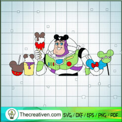 Toy Story Buzz Lightyear SVG Cut File for Cricut & Silhouette