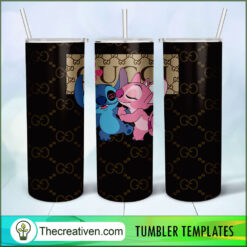Stitch And Angel Gucci Full Tu Tumbler Wrap Download