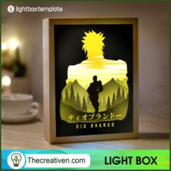 Dio Brando Paper Cut, JoJo's Bizarre Shadow Box, 3D Box