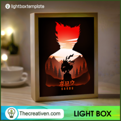Garou Paper Cut, One-Punch Man Shadow Box, 3D Box