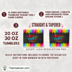 Alternative view of The Influence Of A Good Teache Tumbler Wrap Download