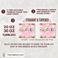 Alternative view of God Say You Are Full Tumbler Wrap Tumbler Wrap – Digit Design 108539