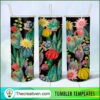 Cactus And Flower Full Tumbler Wrap Tumbler Wrap – Digital Download 4 11 copy