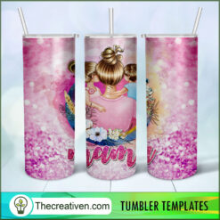 Mama Life Full Tumbler Wrap Tumbler Wrap – Digital Download