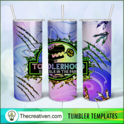 Toodlerhood Is A Walk In The P Tumbler Wrap Download