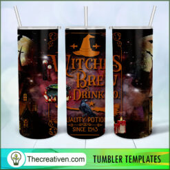 Witches Brew Drink Co Full Tum Tumbler Wrap Download