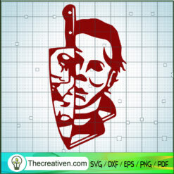 Michael Myers Killer Knife SVG Cut File for Cricut & Silhouette