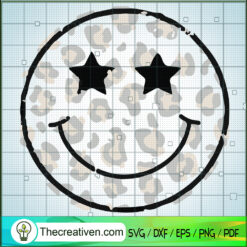 Smile Emoji Camouflage SVG, Smiley SVG, Funny Emoji SVG