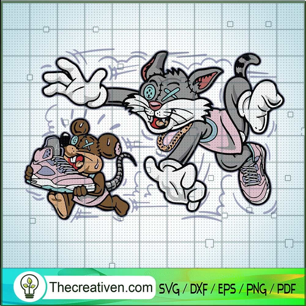 Tom And Jerry Take A Shoe SVG, Tom And Jerry Hypebeast SVG, Funny SVG 1 Tom And Jerry Take A Shoe SVG, Tom And Jerry Hypebeast SVG, Funny SVG