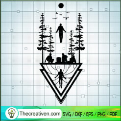The Upside Down SVG, Stranger Things SVG, Movie SVG