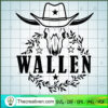 Wallen Cow Boy Hat SVG Cut File for Cricut & Silhouette 3 15 copy
