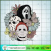 Floral Horror Face SVG Cut File for Cricut & Silhouette