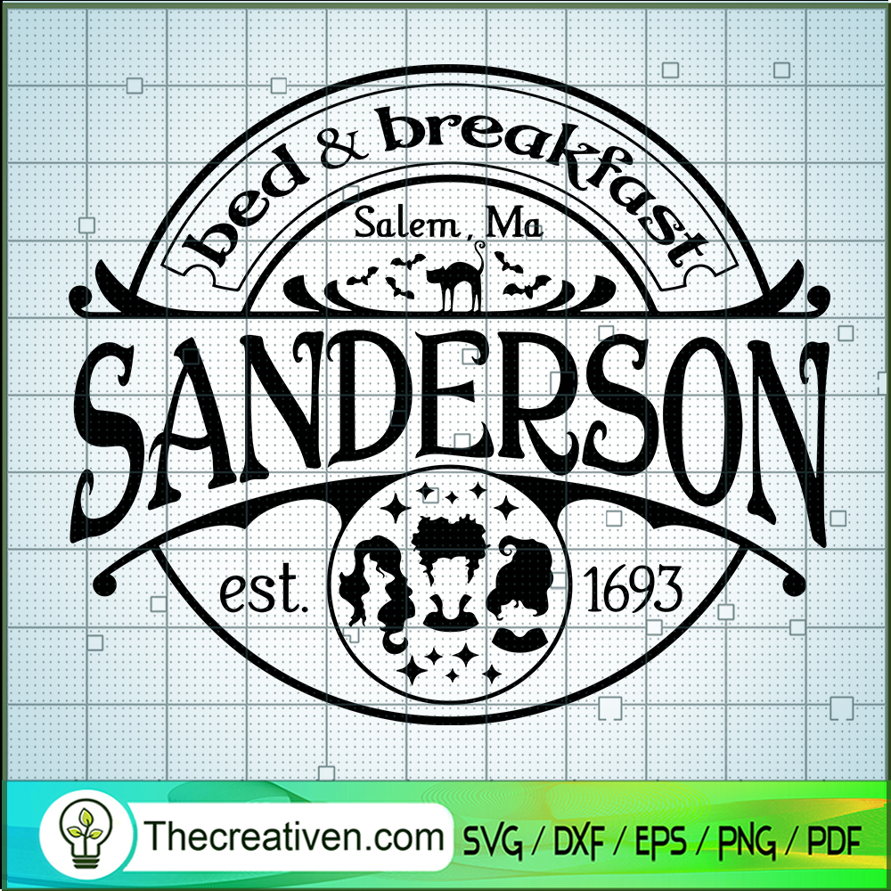 Bed And Breakfast Sanderson SVG, Hocus Pocus SVG, Funny Halloween SVG 1 Bed And Breakfast Sanderson SVG, Hocus Pocus SVG, Funny Halloween SVG
