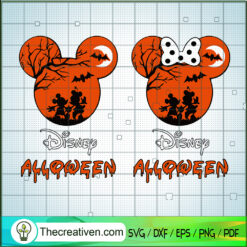 Disney Mouse Halloween SVG Cut File for Cricut & Silho Design 110364