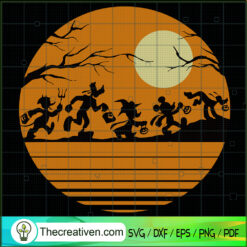 Disney Halloween Town SVG, Halloween Friends SVG, Disney Halloween SVG