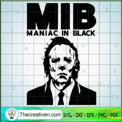 Michael Myers MIB SVG Cut File for Cricut & Silhouette