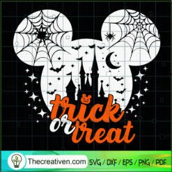 Mickey Trick Or Treat SVG Cut File for Cricut & Silhouette