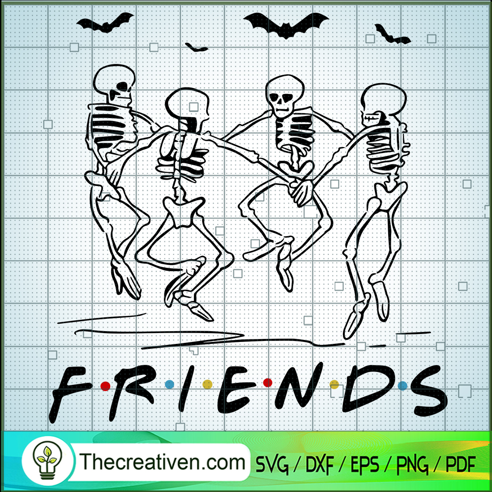 Skeleton Friends SVG, Skeleton Dancing SVG, Funny Halloween SVG 1 Skeleton Friends SVG, Skeleton Dancing SVG, Funny Halloween SVG