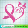 Cancer Heart SVG, Cancer Ribbon SVG, Dove SVG